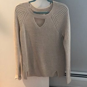 Tan sweater